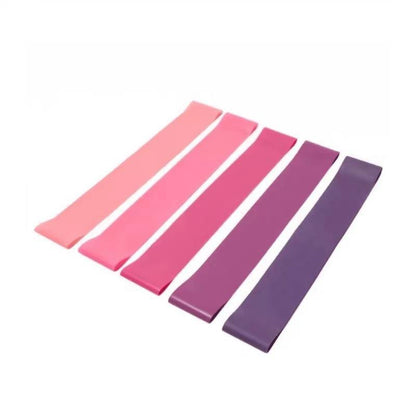 Resistance Band, Elastic Fitness Band, 5 Counts/Set Workout Equipment & Exercise Band for Arms, Gym Exercise Stretching Training Equipment, Gymtok, Home Gym Equipment, Valentine'S Day Gift