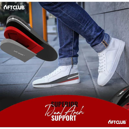 6FT Original Advanced Height Increase Insoles 2.36 Inches (6CM) 3 Layer Air Cushion Comfort Support Discreet Elevation Enhancer Boost Shoe Lifts Taller All Day