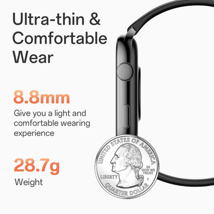 【Amoled】Aolon GTS3 Smart Watch AMOLED Display AOD Bluetooth Calls Blood Oxygen & Heart Rate IP68 Voice Control Bluetooth Smartwatch for Ios Android